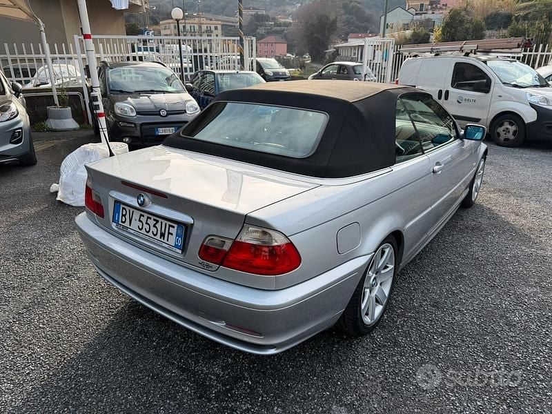 Usata BMW 320 Cabriolet 170 CV (125 kW) 2001 Grigio Cabrio