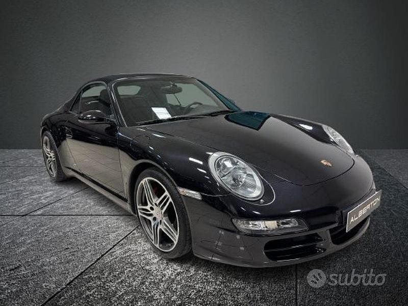 Nero Usata 2007 Porsche 911 Carrera S Cabriolet Cabrio | 62.500 € (Buon prezzo) - Immagine 1/4