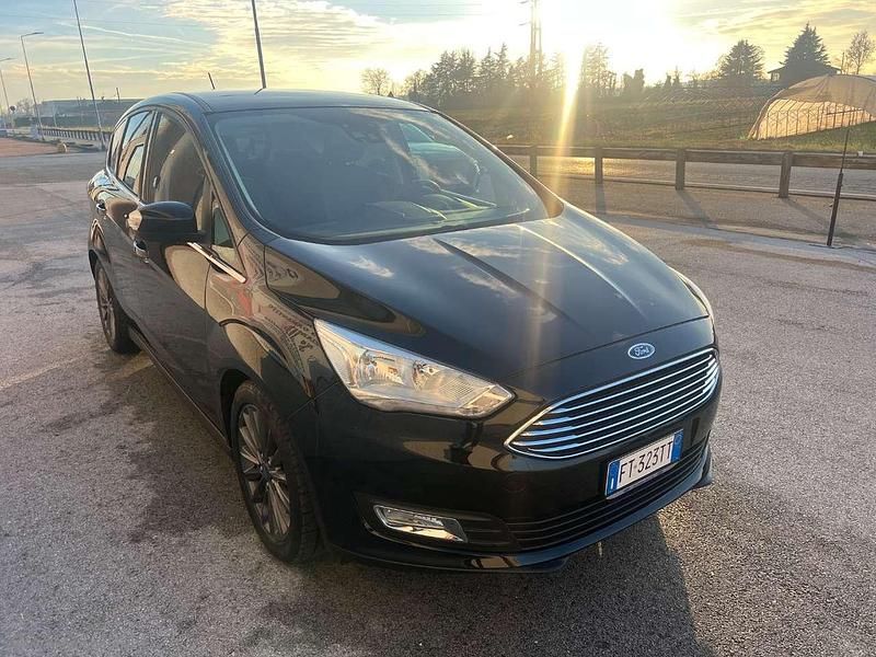 Usata Ford C-MAX Titanium 120 CV (88 kW) 2018 Nero Monovolume