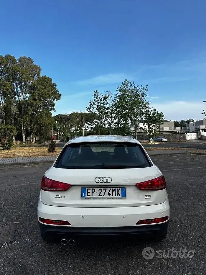Usata Audi Q3 Advanced Plus 177 CV (130 kW) 2013 Bianco SUV
