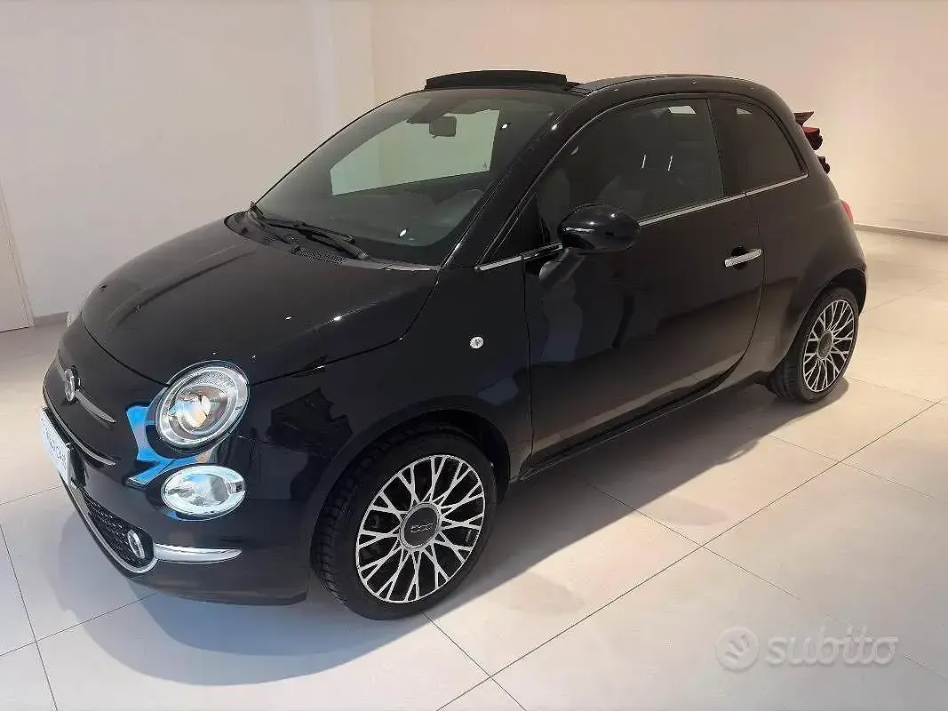 Usata Fiat 500C Dolcevita 70 CV (51 kW) 2023 Nero Cabrio