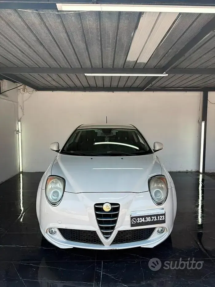 Usata Alfa Romeo MiTo Distinctive 120 CV (88 kW) 2012 Bianco Utilitaria