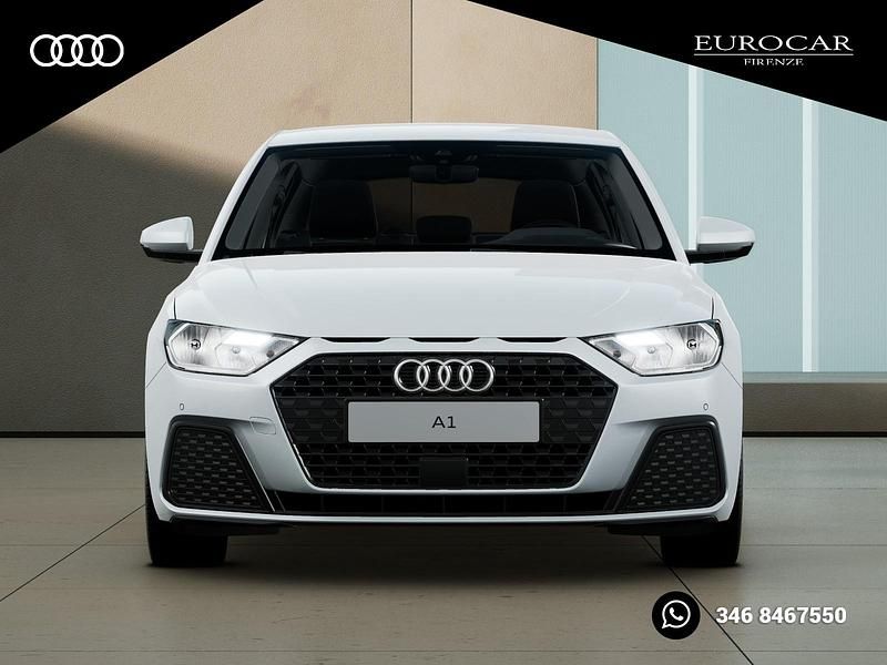 Nuova Audi A1 Sportback Business 116 CV (85 kW) 2025 Bianco ghiacciaio metallizzato Utilitaria