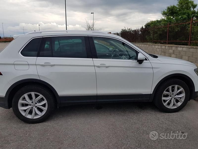 Usata VW Tiguan 150 CV (110 kW) 2016 Bianco SUV