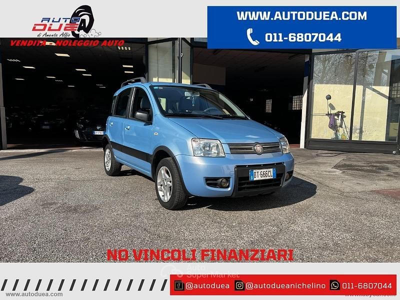 Usata Fiat Panda Climbing 60 CV (44 kW) 2008 Blu/azzurro Utilitaria