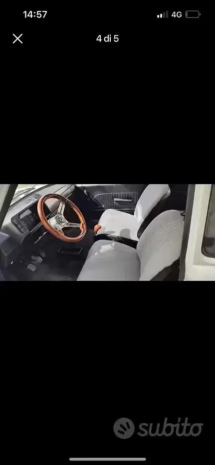 Usata Autobianchi A112 42 CV (30 kW) 1981 Bianco Utilitaria