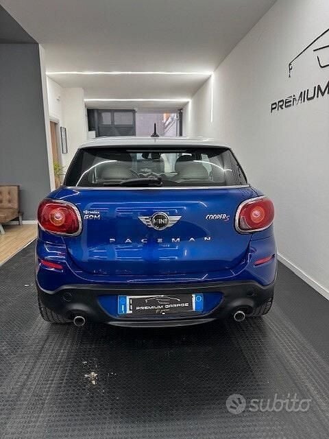 Usata Mini Cooper S Paceman 190 CV (139 kW) 2015 Blu SUV