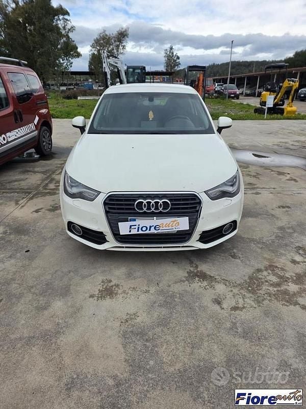 Usata Audi A1 Attraction 2010 Bianco Utilitaria