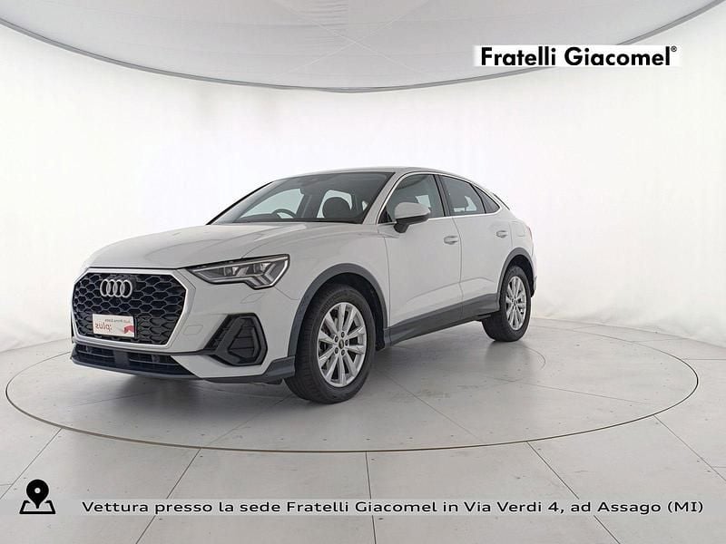 Usata Audi Q3 Sportback Ambiente 150 CV (110 kW) 2022 2y bianco ghiacciaio metallizzato SUV