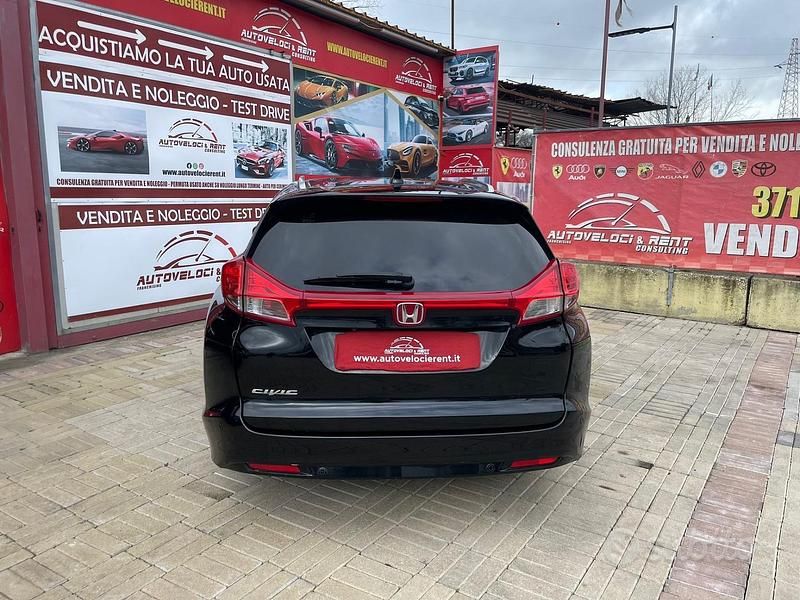 Usata Honda Civic Sport 120 CV (88 kW) 2014 Nero Station wagon
