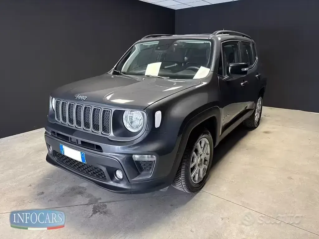 Usata Jeep Renegade Limited 131 CV (96 kW) 2023 Grigio scuro metallizzato SUV
