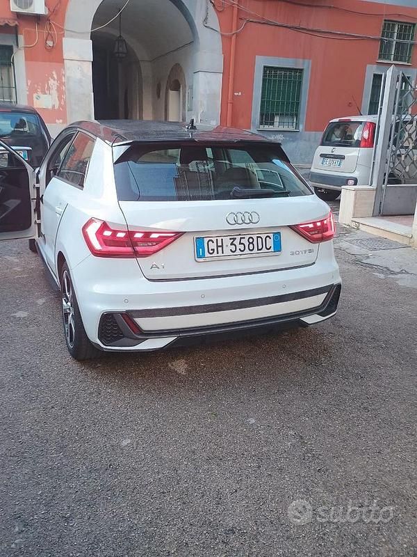 Usata Audi A1 116 CV (85 kW) 2019 Bianco Utilitaria