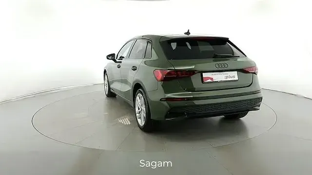 Usata Audi A3 Advanced 116 CV (85 kW) 2026 Verde district metallizzato