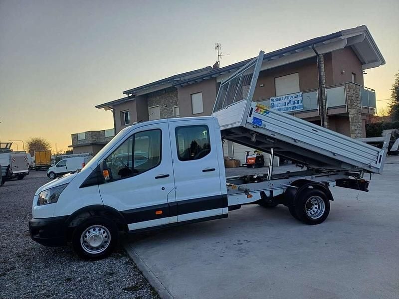 Usata Ford Transit 131 CV (96 kW) 2018 Bianco Cabrio