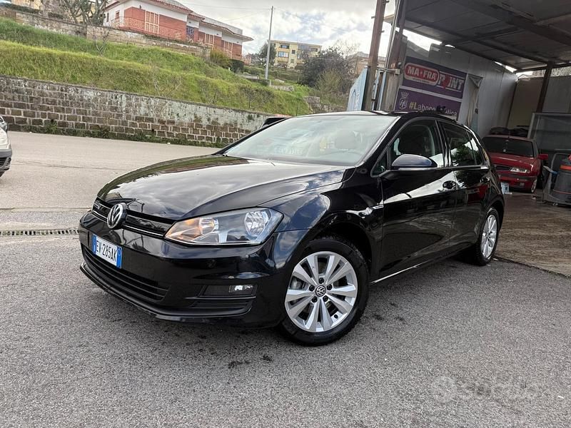 Usata VW Golf VII Comfortline 110 CV (80 kW) 2014 Nero Berlina