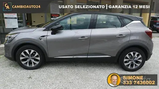 Usata Renault Captur Intens 95 CV (69 kW) 2020 Grigio SUV