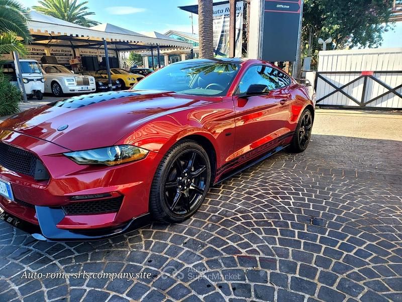 Usata Ford Mustang 317 CV (233 kW) 2019 Rosso Berlina