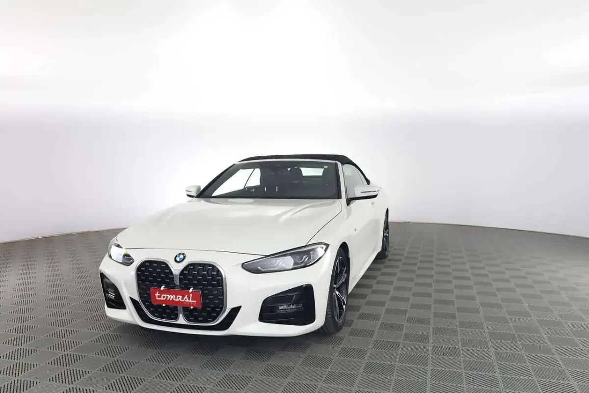 Usata BMW 420 Cabriolet M Sport 190 CV (139 kW) 2021 Alpine white Cabrio