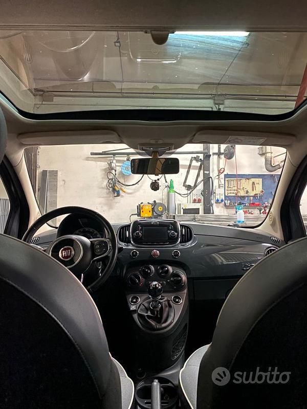 Usata Fiat 500 Lounge 2017 Grigio Berlina