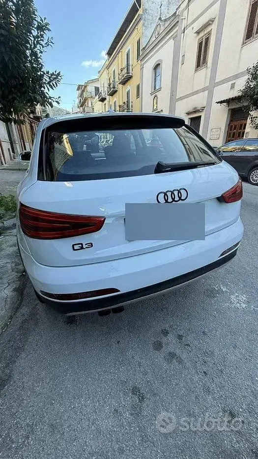 Usata Audi Q3 177 CV (130 kW) 2014 Bianco SUV