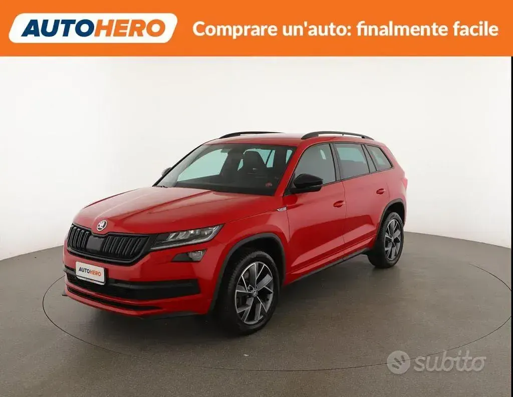 Usata Skoda Kodiaq 190 CV (139 kW) 2019 Rosso SUV