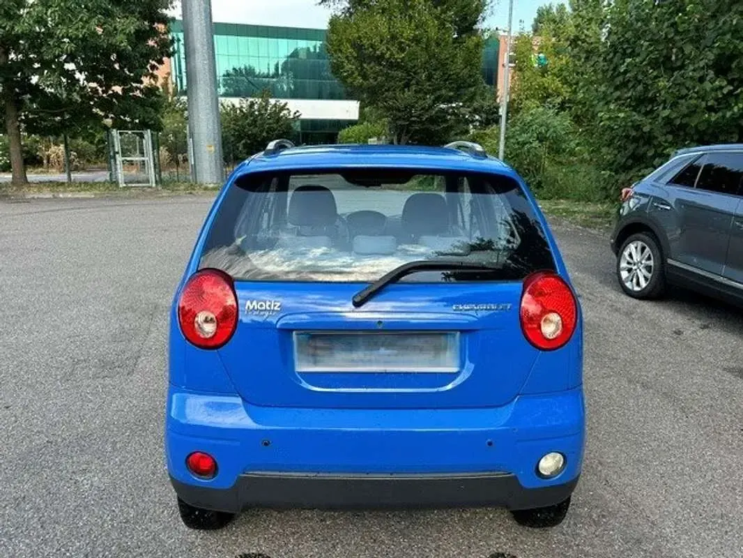 Usata Chevrolet Matiz SX 67 CV (49 kW) 2009 Blu/azzurro Utilitaria