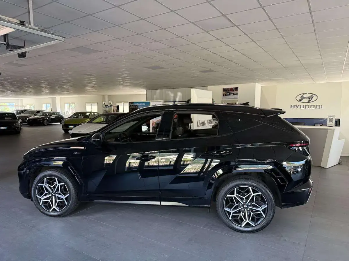 Usata Hyundai Tucson N Line 150 CV (110 kW) 2022 Nero SUV