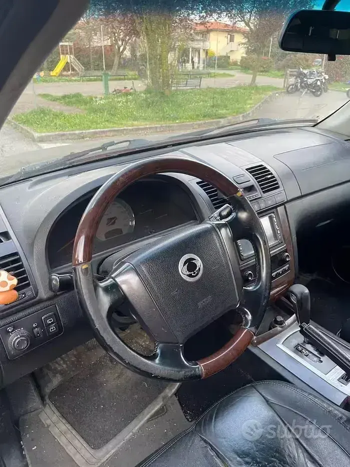 Usata SsangYong Rexton 165 CV (121 kW) 2005 Nero SUV