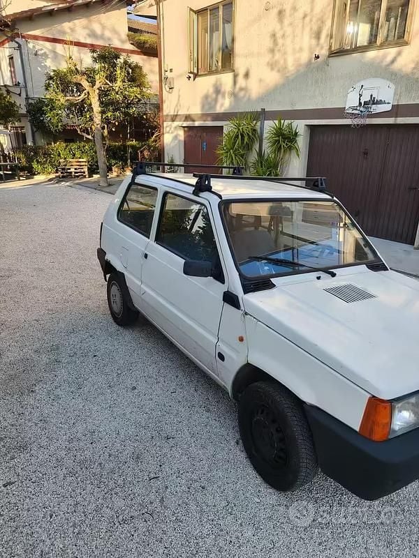 Usata Fiat Panda 2001 Bianco Utilitaria