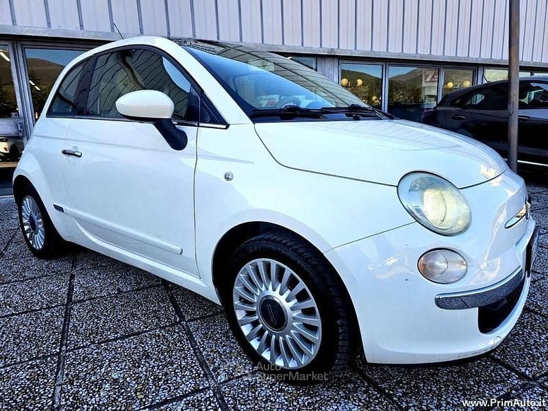 Usata Fiat 500 Lounge 69 CV (50 kW) 2009 Bianco Cabrio