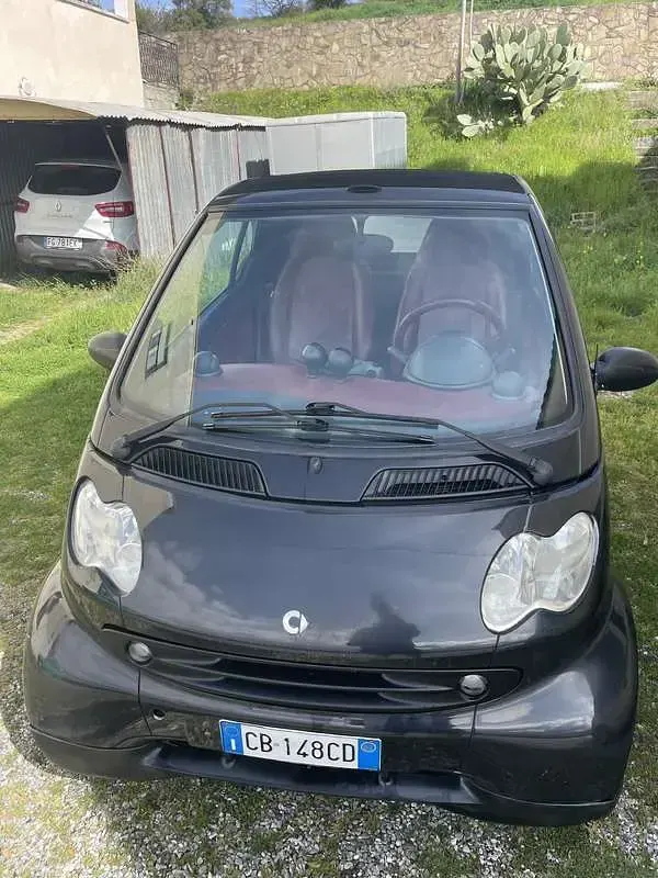 Usata Smart ForTwo Cabrio Pulse 61 CV (44 kW) 2002 Nero Cabrio