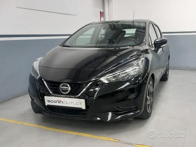 Usata Nissan Micra Acenta 92 CV (67 kW) 2023 Nero Utilitaria