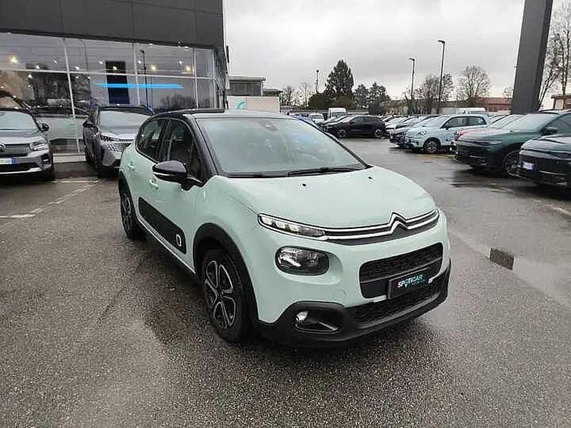 Gebraucht Citroën C3 PureTech 82 PS (60 kW) 2018 Grün Kleinwagen