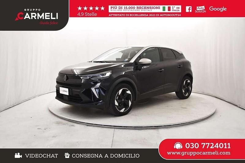 Usata Renault Captur Techno 91 CV (66 kW) 2025 Nero / tetto grigio SUV
