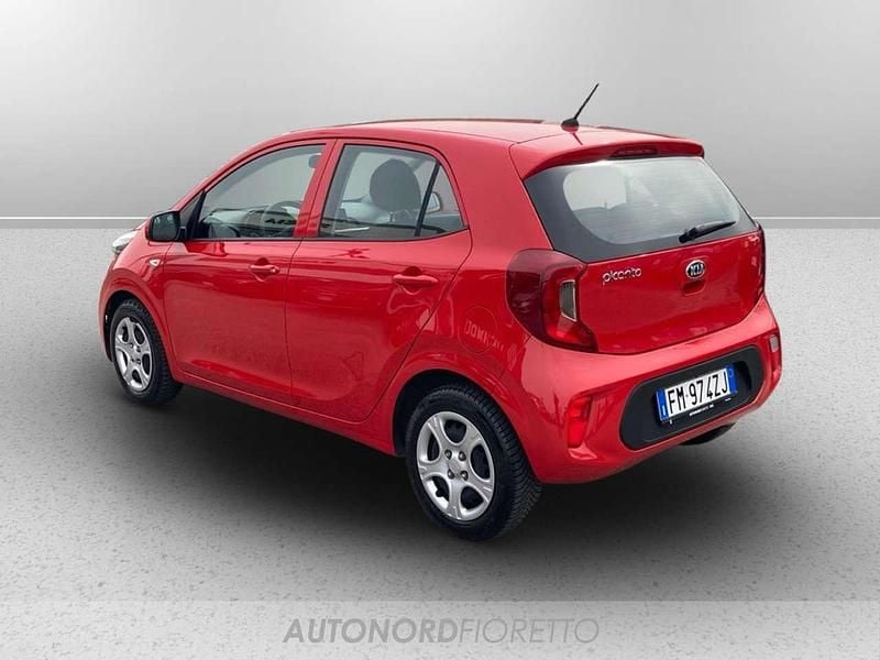 Usata Kia Picanto Active 67 CV (49 kW) 2018 Rossa Utilitaria