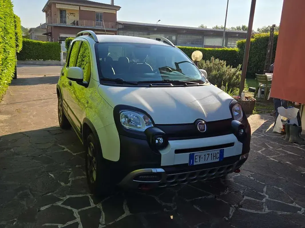 Usata Fiat Panda Cross Cross 90 CV (66 kW) 2015 Bianco Utilitaria