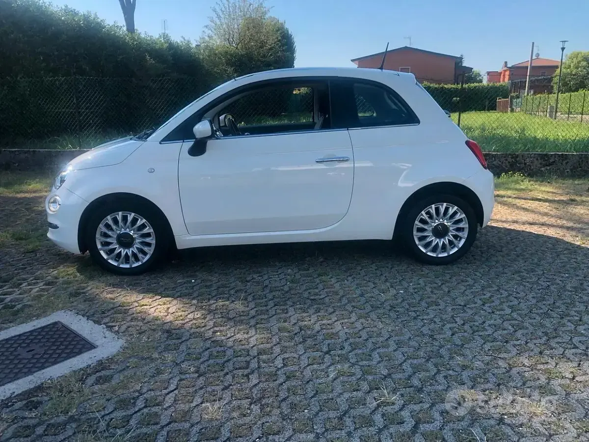 Usata Fiat 500 Lounge 69 CV (50 kW) 2017 Bianco Berlina