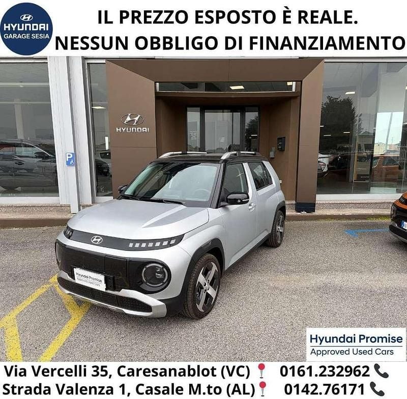 Nuova Hyundai Inster 85 kW (116 CV) 2025 Argento Utilitaria
