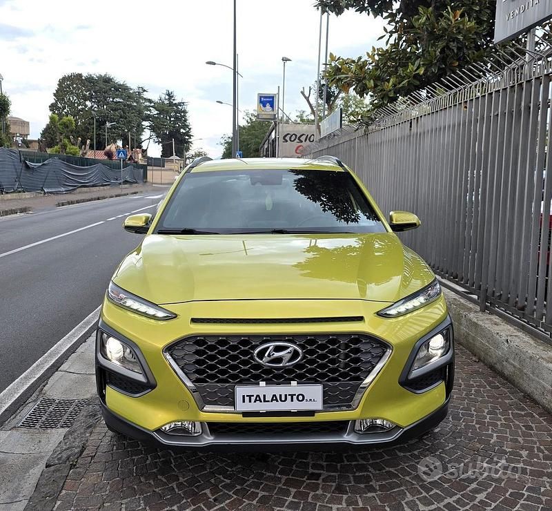 Usata Hyundai Kona Xpossible 116 CV (85 kW) 2018 Giallo SUV