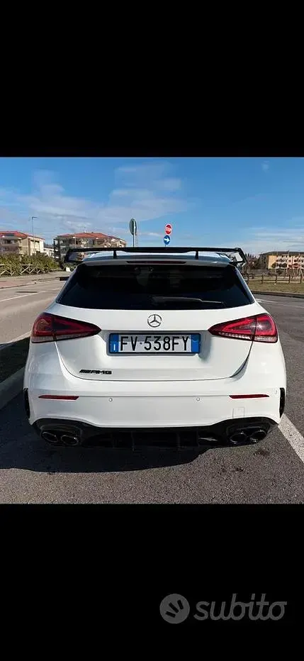 Usata Mercedes A200 150 CV (110 kW) 2019 Bianco Berlina