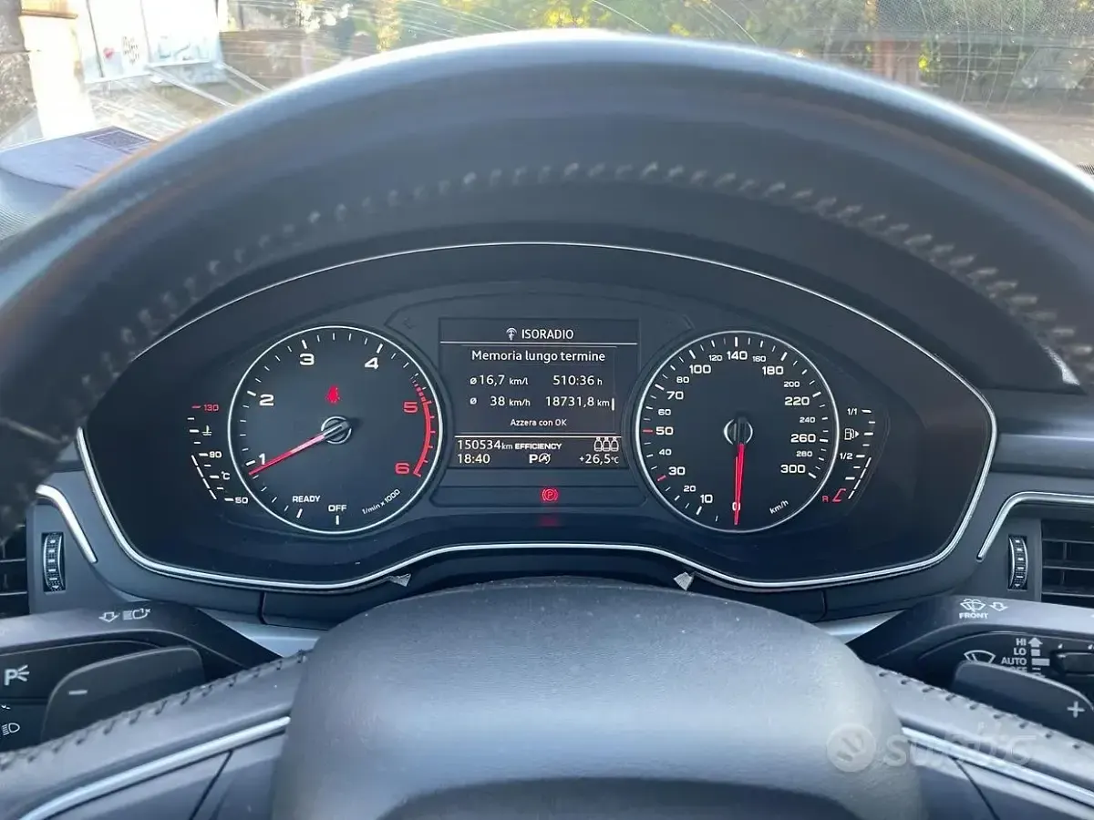 Usata Audi A4 150 CV (110 kW) 2016 Blu Station wagon