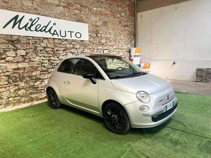 Usata Fiat 500 Lounge 69 CV (50 kW) 2015 Argento Utilitaria
