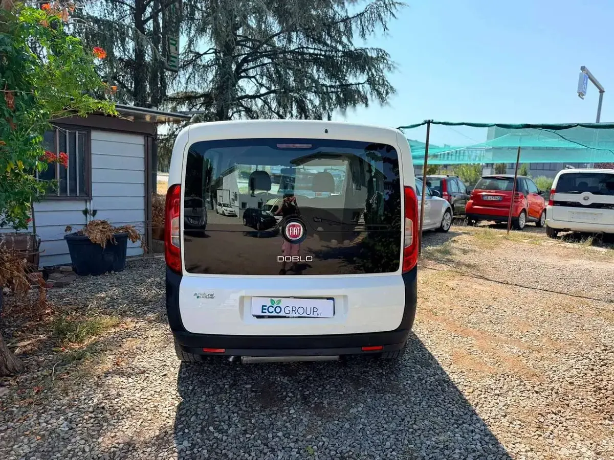 Usata Fiat Doblò Easy 120 CV (88 kW) 2015 Bianco Monovolume