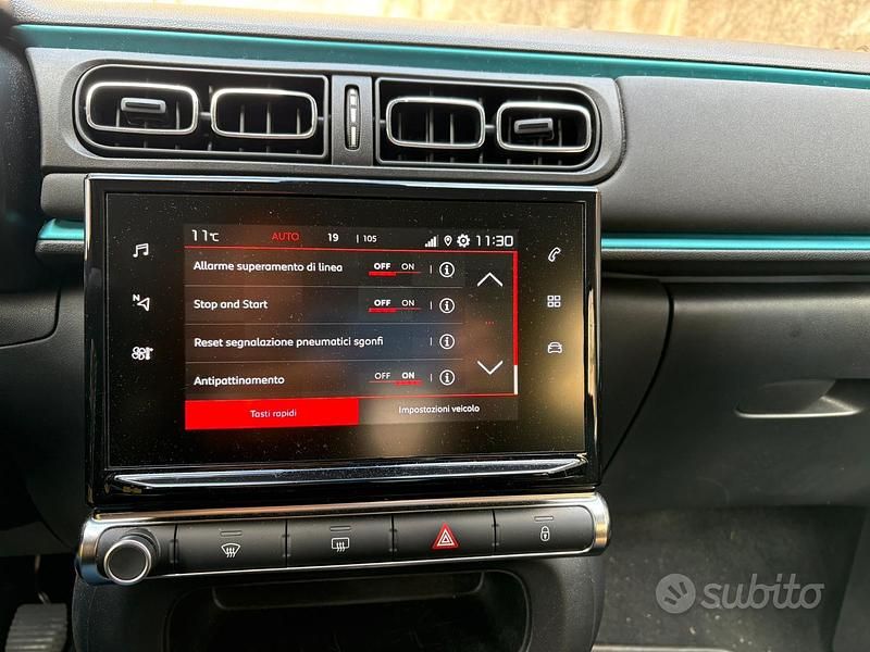 Usata Citroën C3 110 CV (80 kW) 2020 Verde Berlina