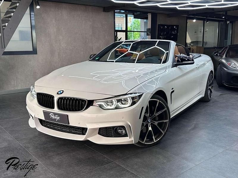 Begagnad BMW 440 M Sport 326 HK (239 kW) 2018 Vit Cab