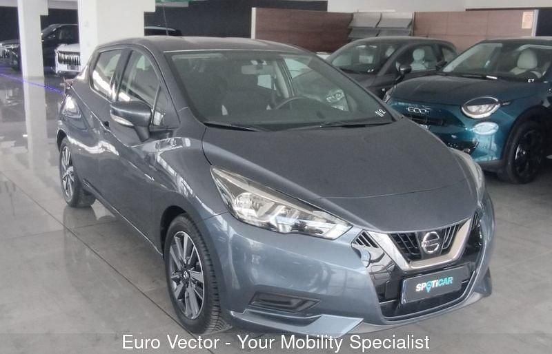 Usata Nissan Micra Acenta 71 CV (52 kW) 2017 Grigio Utilitaria