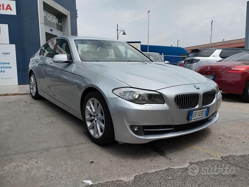 Usata BMW 520 Efficient Dynamics 184 CV (135 kW) 2013 Grigio Berlina