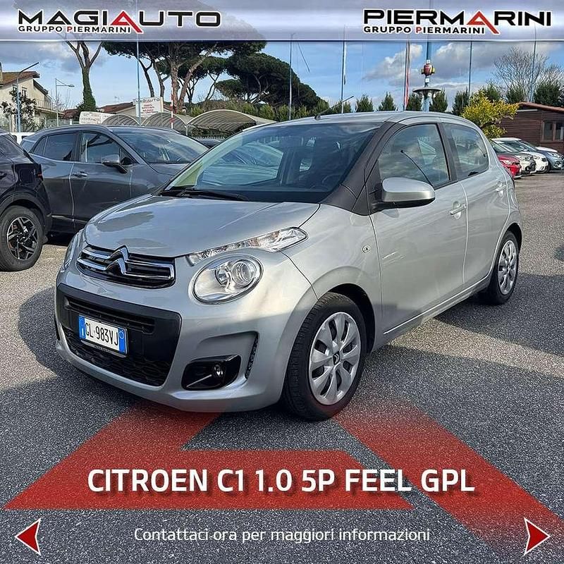 Usata Citroën C1 Feel 72 CV (52 kW) 2020 Argento Utilitaria