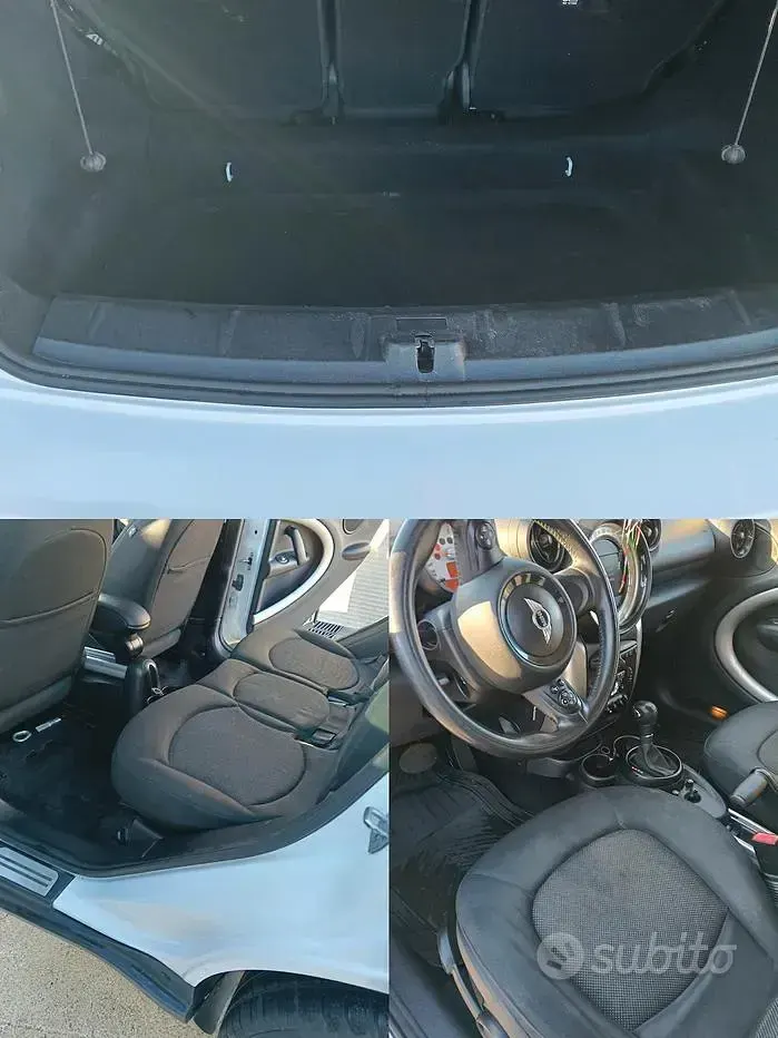 Usata Mini Cooper D 2014 Bianco Utilitaria