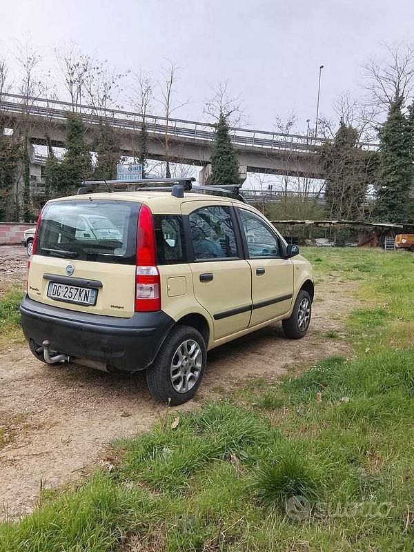 Usata Fiat Panda 2009 Giallo Utilitaria